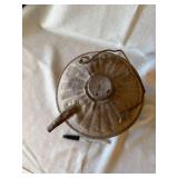 Vintage 1 Gallon Galvanized Oil Can Rustic Metal Pour Spout Decor