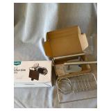 4 Pc Home Organizer Lot Sink Caddies & Toilet Paper Holders Open Box