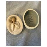 Willow Tree Wishes Keepsake Box Susan Lordi Demdaco Good Cond