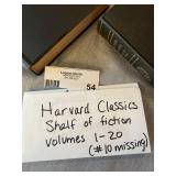 Harvard Classics Shelf of Fiction 19 Vol Set P.F. Collier Decor Books