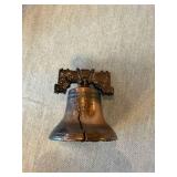 1975 Historical Souvenir Co Liberty Bell Replica w/ Box Vintage USA