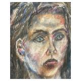William Beekman "Silence" Portrait Art WRB Framed