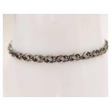 Sterling Silver Italian Mariner Link Bracelet