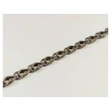 Sterling Silver Italian Mariner Link Bracelet
