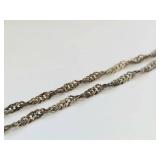 Sterling Silver Italian Chain Necklace