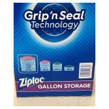 Ziploc Gallon Storage Bags 208 Count 4 x 52 Grip 