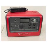 Bluetti 700W Portable Power Station w Solar Panel Charger Untested