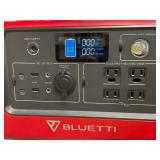 Bluetti 700W Portable Power Station w Solar Panel Charger Untested