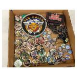 Iron Maiden Memorabilia Buttons Wallet Chain Truck + Van Halen