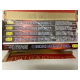 Bud K Arabian Sword I Fantasy Knives w/ Sheaths, 5 Boxed, Box Wear