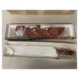 Bud K Arabian Sword I Fantasy Knives w/ Sheaths, 5 Boxed, Box Wear