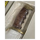 Bud K Arabian Sword I Fantasy Knives w/ Sheaths, 5 Boxed, Box Wear