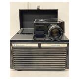 Bell & Howell Slide Cube Slide Projector w/ Lens & Eiko CBA Lamp Untested