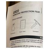 Uline Window Protection Partial Film Roll Reflective 48in Wide Open Box -
