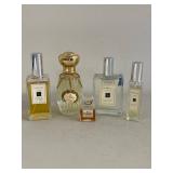 Jo Malone Annick Goutal Chanel Fragrance Bottle Lot Lime Basil Grapefruit No 5