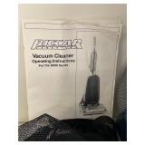 Riccar 8625 Upright Household Vacuum Cleaner w/ Bags Belts Attachments Manual