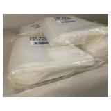 5 Packs Clear Poly Bags 6x8 2 Mil Hang Hole 100 Count Each Sealed