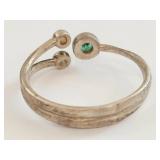 Sterling Silver 3 Stone Multicolored Ring