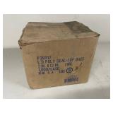 3x12 2 Mil Poly Seal-Top Bags 1000/Case F20312 Boxed See Photos