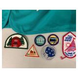 Vintage Girl Scouts USA Vest Sash Patch Lot Greater Minneapolis Large