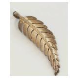Vintage Sterling Silver Leaf pendant