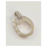 Sterling Silver Mother Child Pendant Charm