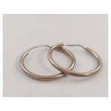 Sterling Silver Mini Hoop Earrings