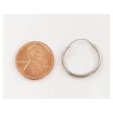 Sterling Silver Mini Hoop Earrings