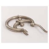 Sterling Silver Double Hoop Earrings