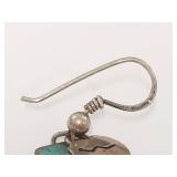 Sterling Silver Artisan Dangle Earrings