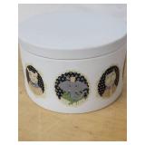 Danica Studio Short Cameo ceramic Canister