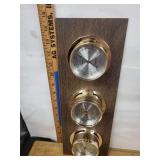 Springfield Wall Weather Station Barometer Thermometer Hygrometer