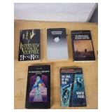 Stephen King, Anne Rice, Edgar Allan Poe & Jack London Paperback Books (Lot of 5)