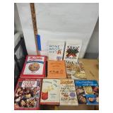 Assorted Cookbooks & Health Books (Lot of 8)