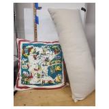 Large New York City Skyline Pillow & Minnesota Map Decorative Pillows