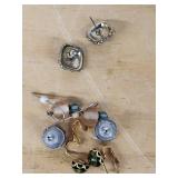 Mixed Costume Earrings (Lot of 6 Pairs)