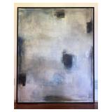 Kippi Leonard Titled "Indigo Highway One" Oil on Linen 60x48 Framed