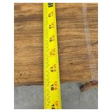 Antique Lift Top Writing Desk Side Table Wood Turned Legs 32in Wide
