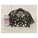 Tiffany Style Stained Glass Lamp Shade Floral Panel Replacement Shade Good