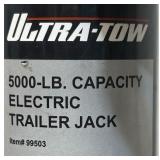 *Ultra-Tow A-Frame Electric Trailer Tongue Jack, 5000-Lb. Capacity, 12 Volts #99503 Msrp $229.99