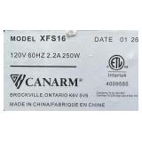 *Canram XFS Series Exhaust Shutter Fans XFS16 - 3 Speed Msrp $224.99