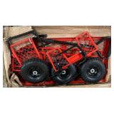 Ironton Steel Garden Cart, 400-Lb. Capacity, 38in.L x 18-1/2in.W x 21in.H #111877 Msrp $89.99