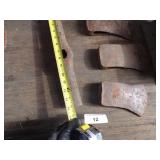 RR Rail, Axe Heads and Hammer Head
