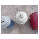 3 Vintage Ballot Boxes