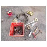 Torch Gauges and Hose, Saws, Hammers, Tools and more