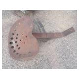 Vintage Tractor Seat with Bracket