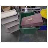 Storage Totes and Wood Storage Boxes, Wood Shelf