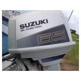 1986 Crestliner Boat with Suzuki 65 HP Motor and Trailer