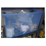 Shelves and Contents - Paint, Cleaners