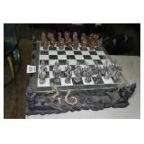Medieval Knight Chess Game Set